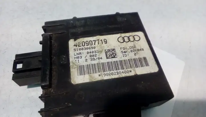 Audi A8 S8 D3 4E (2005 - 2007) 4E0907719 Блок управления сигнализацией — фото 3