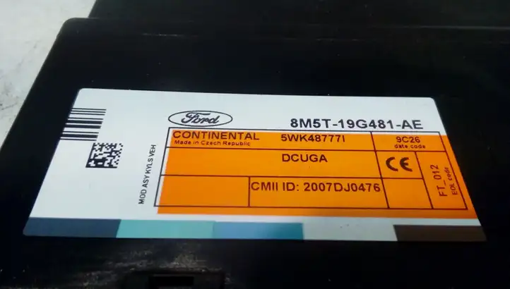 Ford Kuga I (2008 - 2012) 8M5T19G481AE Модуль комфорта — фото 4