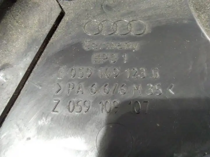 Audi A6 S6 C5 4B (1997 - 2001) 059109123G Защита ремня ГРМ — фото 4