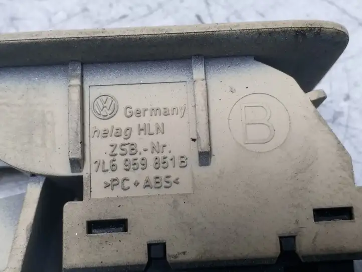 Volkswagen Touareg I (2002 - 2010) 7L6959855A Блок кнопок стеклоподъемников — фото 4