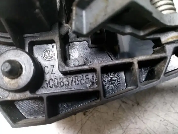 Volkswagen PASSAT B7 (2011 - 2014) 3C0837885J Наружная ручка задней двери — фото 4