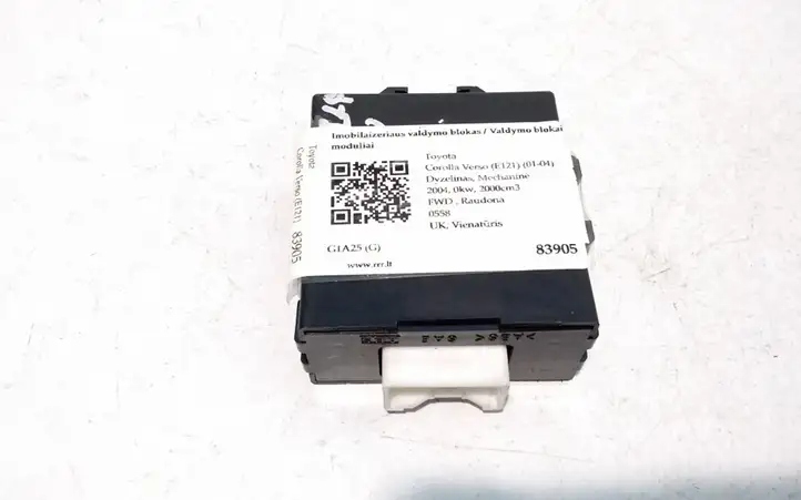Toyota Corolla Verso E121 (2001 - 2004) 8978013020 Блок иммобилайзера — фото 3