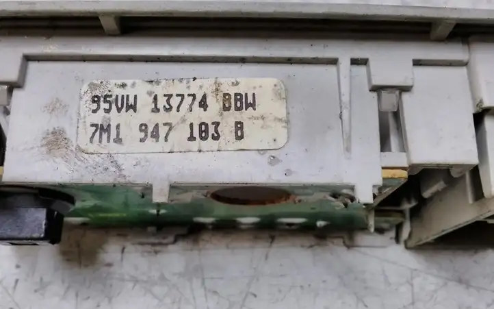 Volkswagen Sharan (2000 - 2003) 7M1947103B Включатель освещения интерьера — фото 2