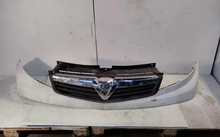 Opel Vivaro (2006 - 2014) 623100248R Верхняя решетка радиатора — фото 1