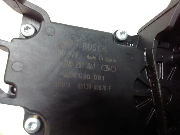 Toyota Yaris (2005 - 2009) 0390201861 Двигатель стеклоочистителя заднего стекла — фото 2