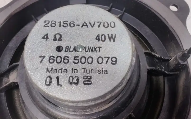 Nissan Primera (2001 - 2008) 7606500079 Динамики передних дверей — фото 3