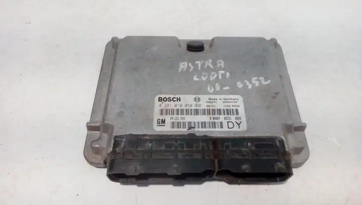 Opel Astra G (1998 - 2004) 0281010050 Блок управления двигателем (ЭБУ) — фото 1