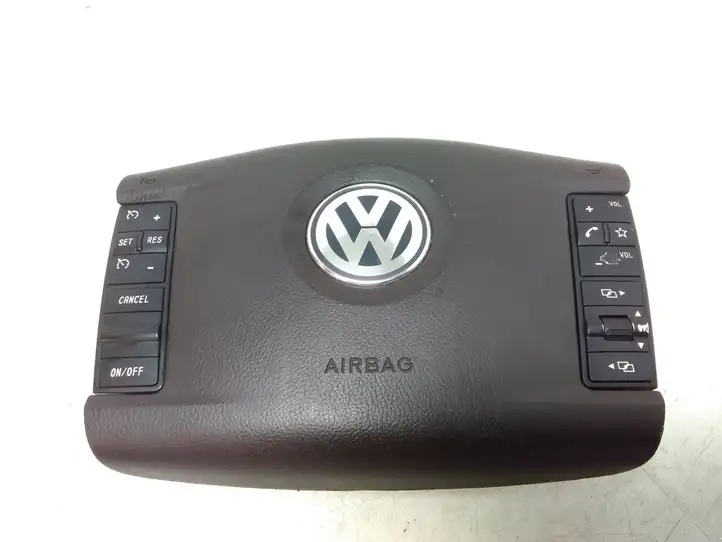 Volkswagen Touareg I (2002 - 2010) 7L6880201EH Подушка безопасности руля — фото 1