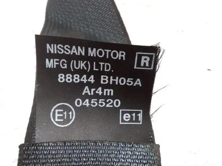 Nissan Note (E11) (2006 - 2014) 88844BH05A Задний ремень безопасности — фото 6