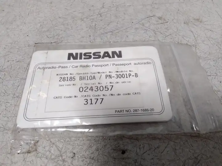 Nissan Note (E11) (2006 - 2014) 28185BH10A Магнитола / мультимедийная система — фото 2