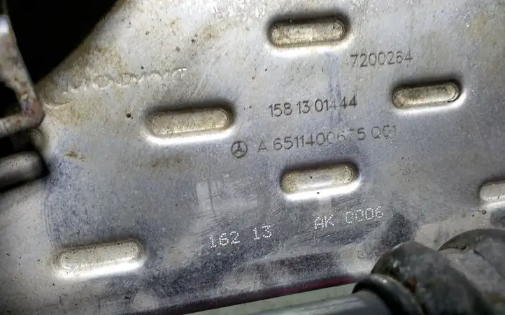 Mercedes-Benz A W169 (2004 - 2012) A6511400675 Охладитель клапана EGR — фото 6