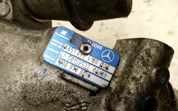 Mercedes-Benz E W212 (2009 - 2016) A6510904180 Турбина — фото 3