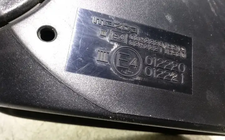 Mazda 3 I (2003 - 2006) 012220 Боковое зеркало с электроприводом — фото 5