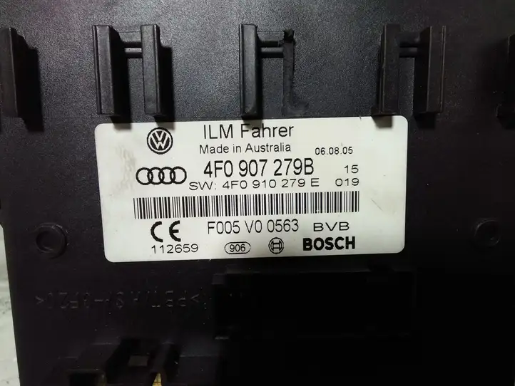 Audi A6 S6 C6 4F (2004 - 2008) 4F0907279B Модуль комфорта — фото 3