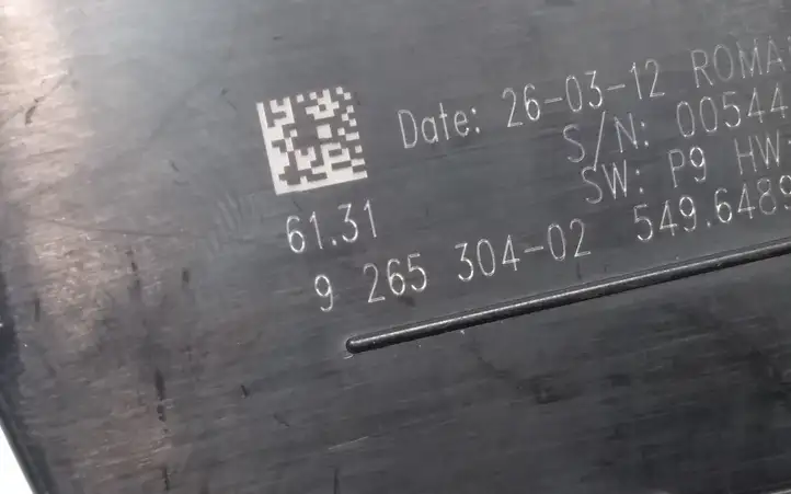 BMW 3 F30 F35 F31 (2012 - 2018) 9265304 Включатель фонарей — фото 3