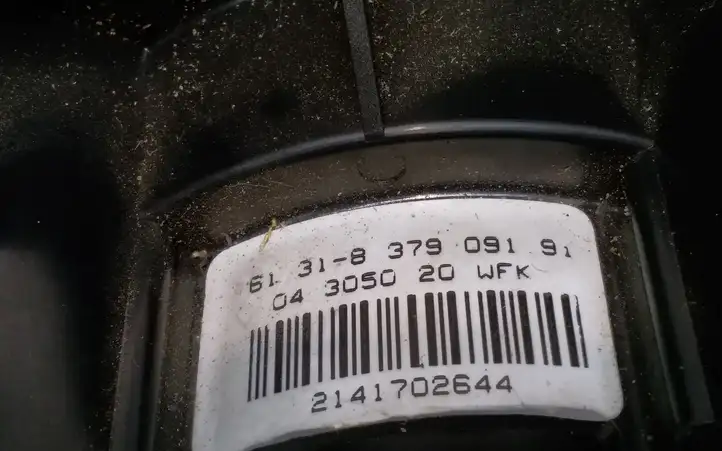 BMW X5 E53 (1999 - 2006) 8379091 Контактное кольцо SRS — фото 5