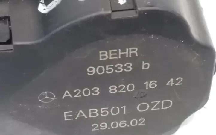 Mercedes-Benz E W211 (2002 - 2009) A2038201642 Двигатель задвижки потока воздуха — фото 4