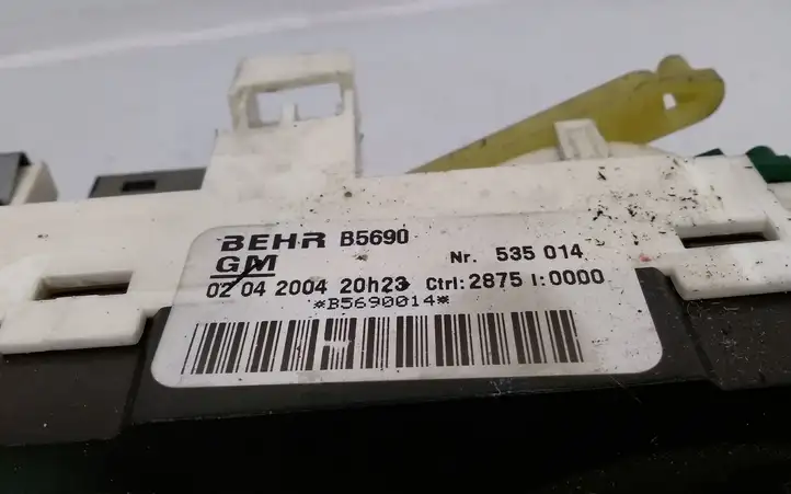 Opel Zafira B (2003 - 2006) B5690 Блок управления климат-контролем — фото 2