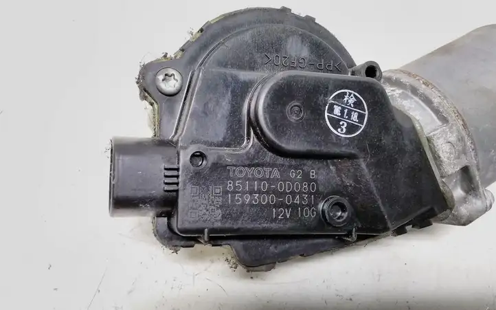 Toyota Yaris (2005 - 2009) 851100D080 Двигатель стеклоочистителей — фото 5