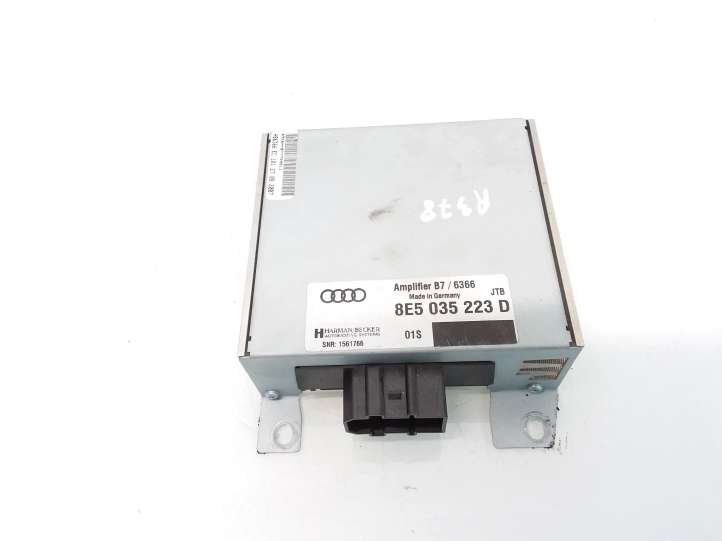 8E5035223D Audi A4 S4 B7 8E 8H Garso stiprintuvas