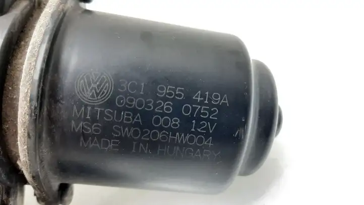 Volkswagen PASSAT B6 (2005 - 2010) 3C1955419A Двигатель стеклоочистителей — фото 2