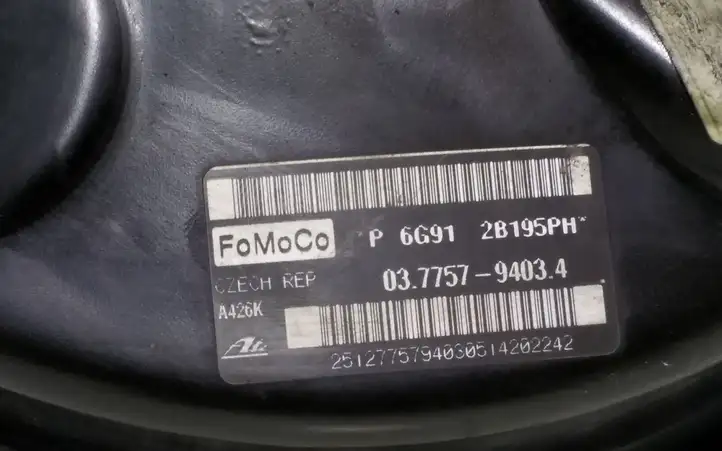 Ford S-MAX (2010 - 2015) 6G912B195PH Вакуумный усилитель тормозов — фото 3