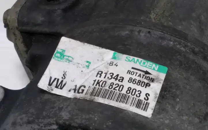 Volkswagen Golf Plus (2004 - 2008) 1K0820803S Компрессор (насос) кондиционера воздуха — фото 2