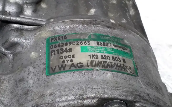 Seat Leon (1P) (2005 - 2012) 06628902663 Компрессор (насос) кондиционера воздуха — фото 2
