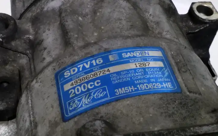Volvo S40 (2007 - 2012) 3M5H19D629HE Компрессор (насос) кондиционера воздуха — фото 2