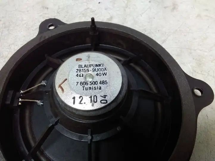 Nissan Note (E11) (2006 - 2014) 281569U00A Динамики задних дверей — фото 3