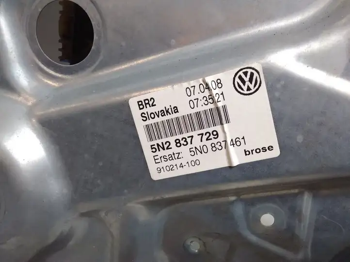 Volkswagen Tiguan (2007 - 2011) 1K0959792J Электростеклоподъемник передний (комплект) — фото 4