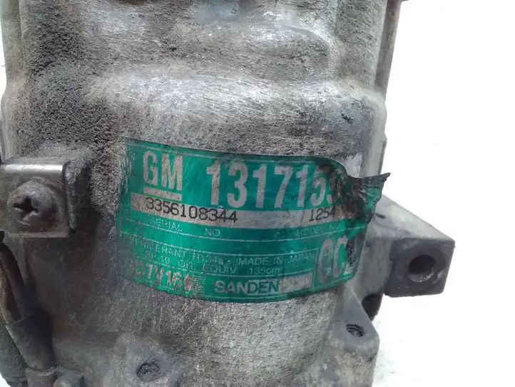 Opel Vectra C (2002 - 2005) 13171593 Компрессор (насос) кондиционера воздуха — фото 6