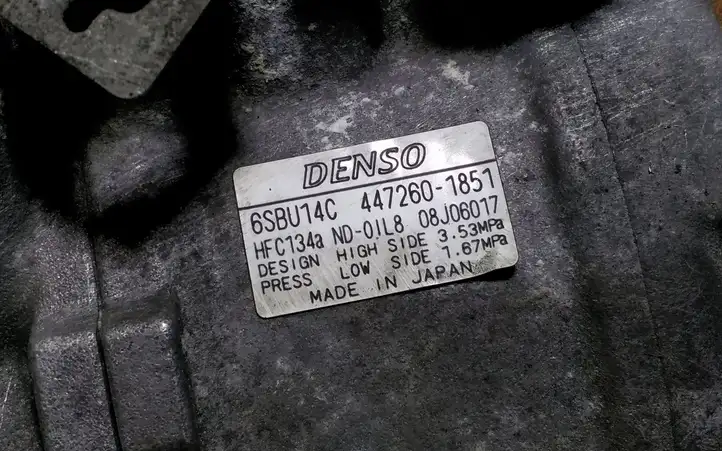 BMW 5 E60 E61 (2004 - 2010) 4472601851 Компрессор (насос) кондиционера воздуха — фото 4