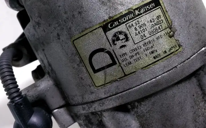 BMW 3 E46 (1998 - 2005) 690564307 Компрессор (насос) кондиционера воздуха — фото 4
