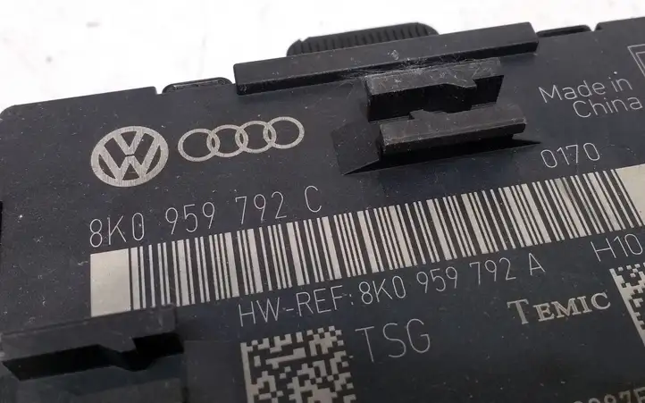 Audi A4 S4 B8 8K (2007 - 2011) 8K0959792C Блок управления дверью — фото 3