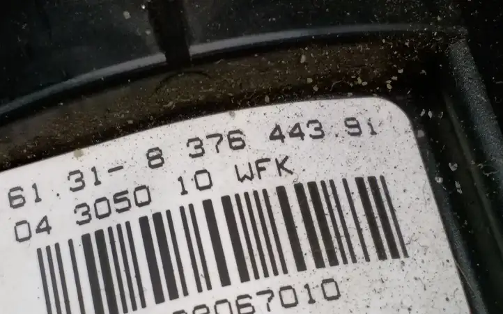 BMW 3 E46 (1998 - 2005) 8376443 Контактное кольцо SRS — фото 5