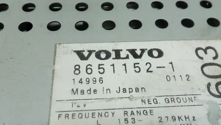 Volvo S60 (2000 - 2004) 86511521 Магнитола / мультимедийная система — фото 3