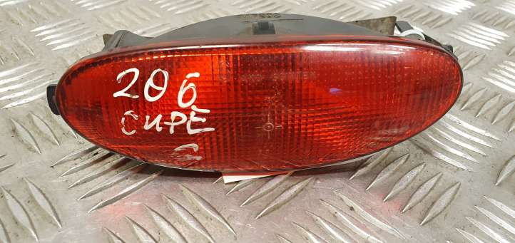 Peugeot 206 (1998 - 2012)  4510622 Задняя противотуманная фара