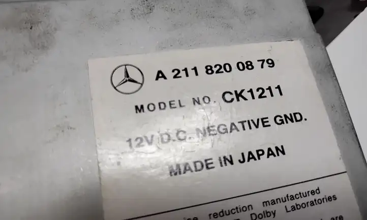 Mercedes-Benz E W211 (2002 - 2009) A2118200879 Магнитола / мультимедийная система — фото 4