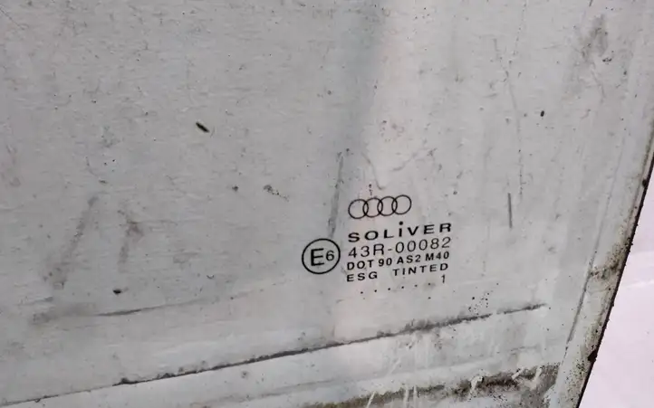 Audi A3/S3 8L (1996 - 2000) Стекло передней двери — фото 2