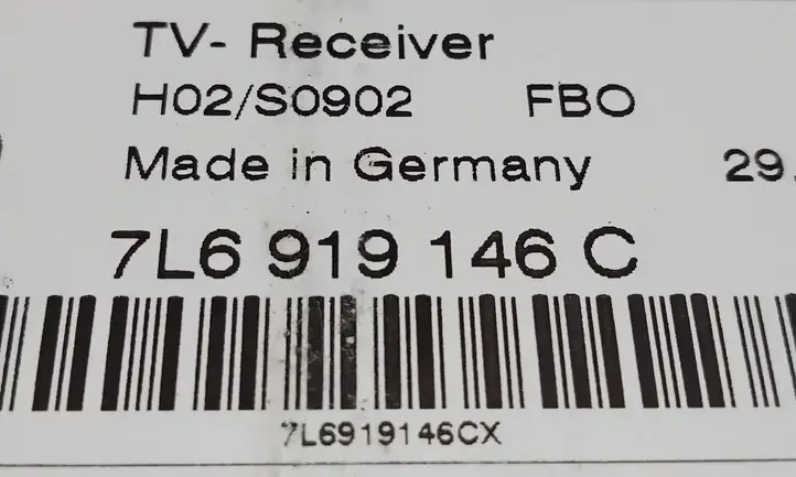 Volkswagen Touareg I (2002 - 2010) 7L6919146 Модуль управления видео — фото 2