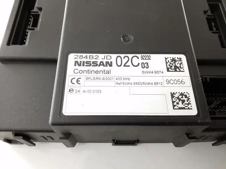 Nissan Qashqai (2006 - 2010) 284B2JD02C Модуль комфорта — фото 2