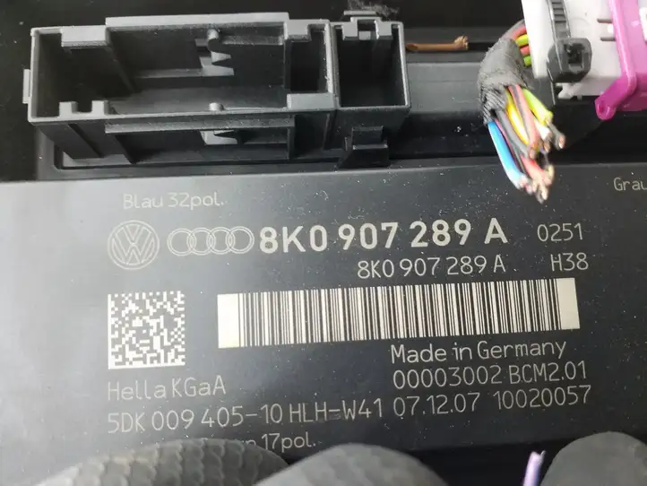 Audi A5 8T 8F (2011 - 2016) 8K0907289A Модуль комфорта — фото 3