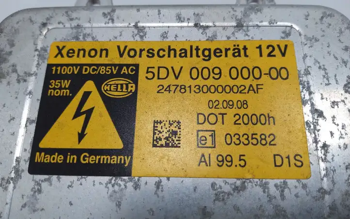 Volkswagen Tiguan (2007 - 2011) 5DV00900000 Блок розжига ксенона — фото 2