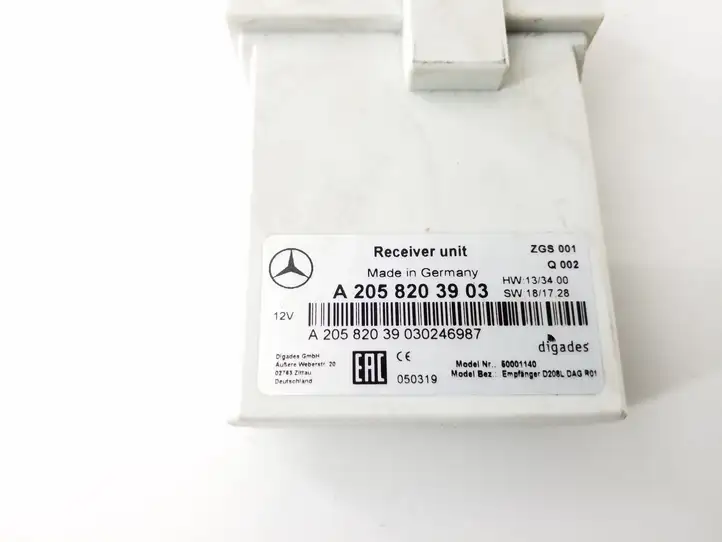 Mercedes-Benz Vito W447 (2014 - ) A2058203903 Прочие блоки управления — фото 2