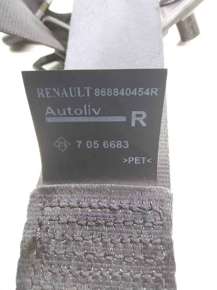 Renault Clio IV (2012 - 2019) 868840454R Передний ремень безопасности — фото 4