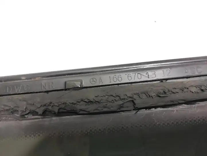 Mercedes-Benz ML W166 (2012 - 2017) A1666701312 Заднее боковое стекло — фото 3