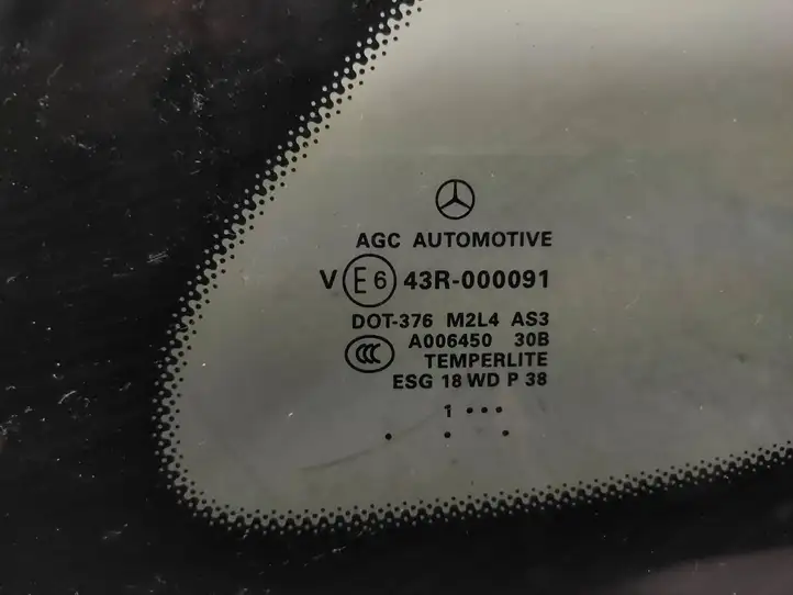 Mercedes-Benz ML W166 (2012 - 2017) A1666701312 Заднее боковое стекло — фото 10