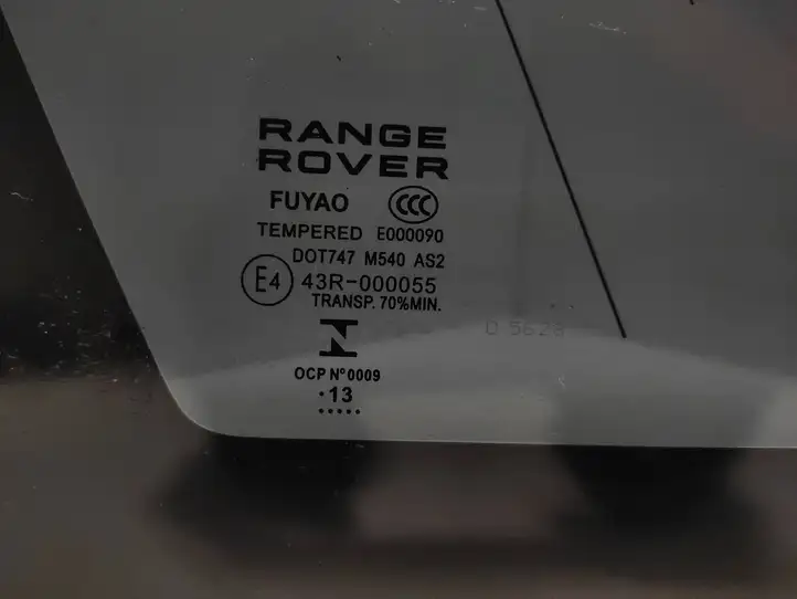Land Rover Range Rover Sport L494 (2013 - 2017) 43R000055 Заднее боковое стекло — фото 12