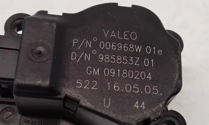 Saab 9-3 Ver2 (2003 - 2007) 09180204 Двигатель задвижки потока воздуха — фото 4